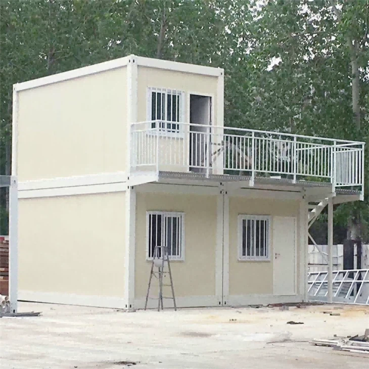 Modernus nešiojamasis plokščias pakuotės modulinis namas