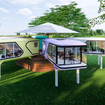 Mobile Home Space Capsule House Mobile Home Space Capsule House
